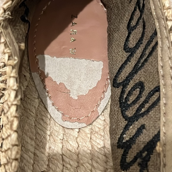 Zara Raffia Espadrille Flats - Picture 10 of 11